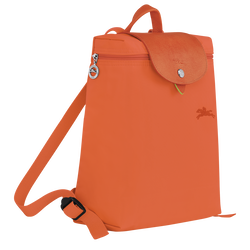 Le Pliage Green M Backpack , Carot - Recycled canvas