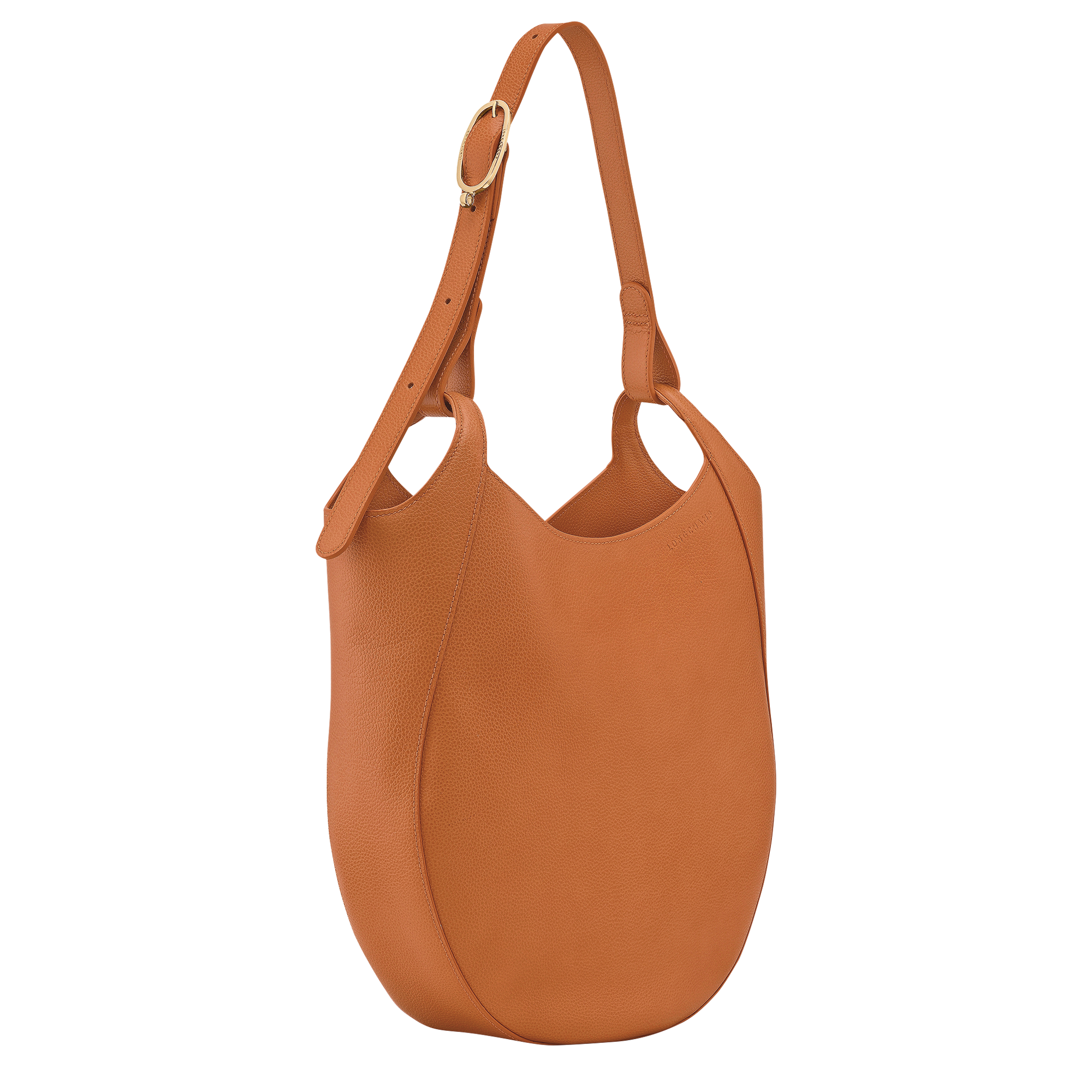 Le Foulonn&eacute; Hobo bag L, Amber