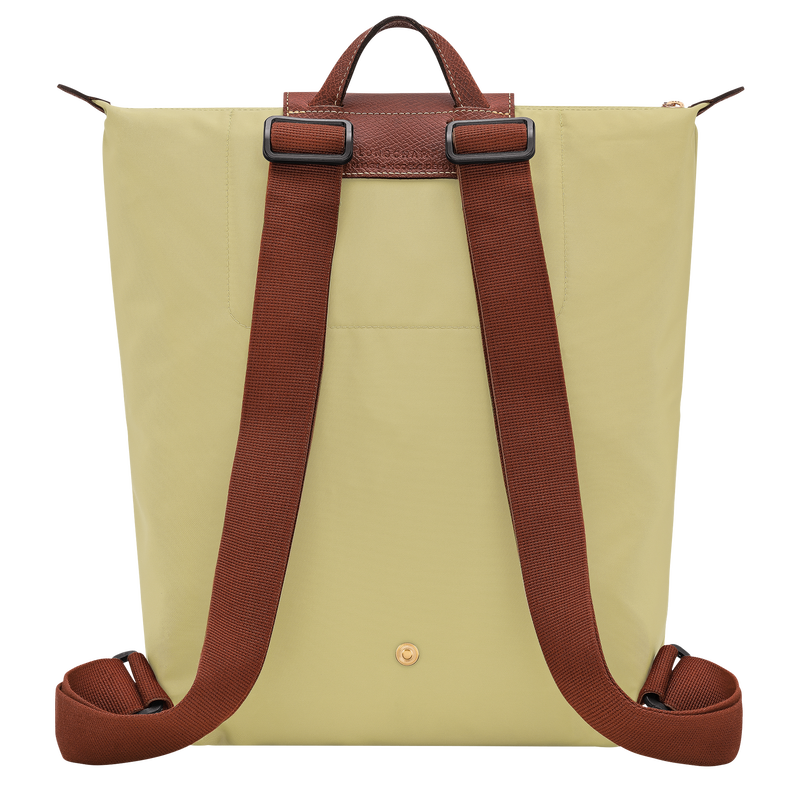 Le Pliage Original M Backpack , Pistachio - Recycled canvas  - View 3 of  6