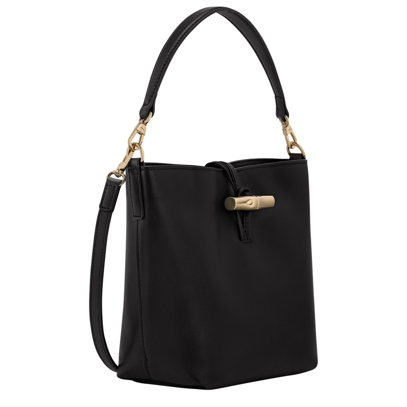 Le Roseau XS Bucket bag , Black - Leather  - View 3 of  6