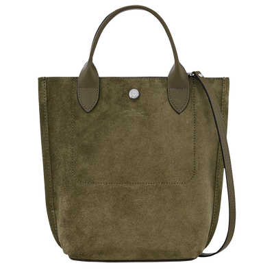 Longchamp suede tote shop