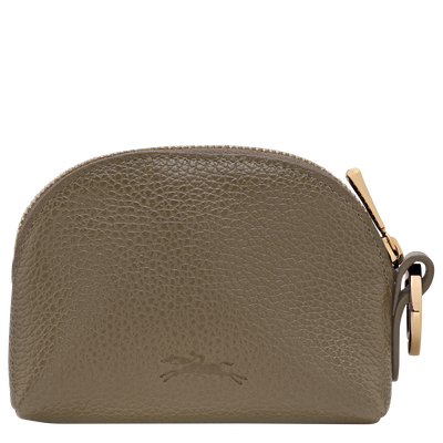 Le Foulonné Coin purse , Caper - Leather