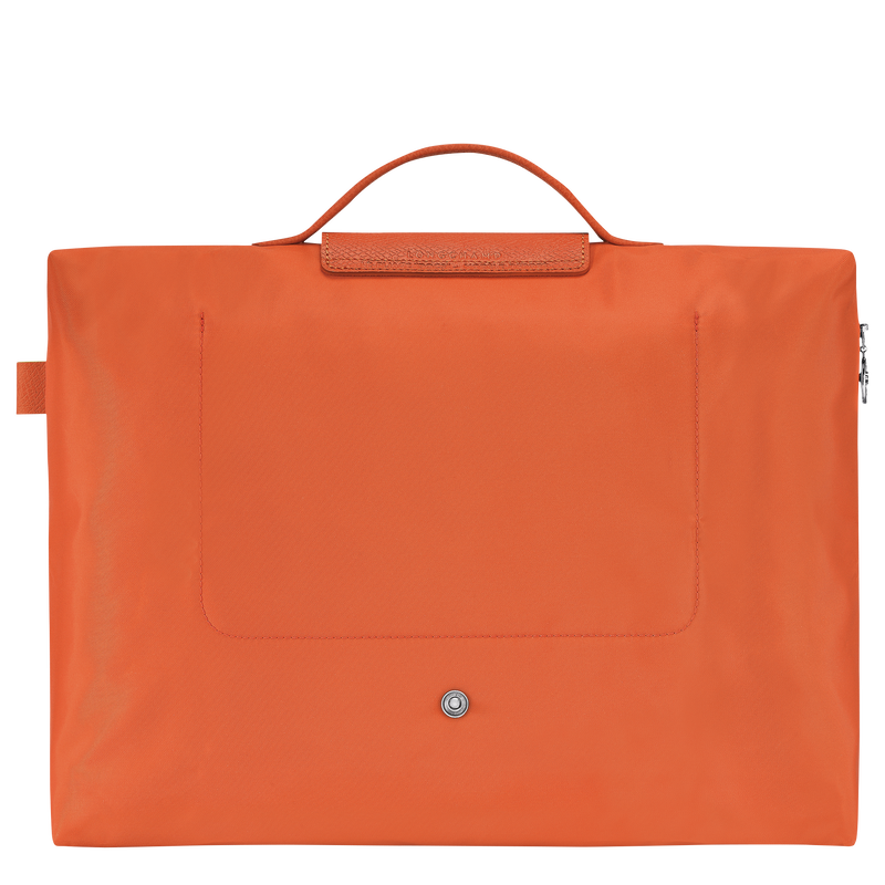 Le Pliage Green S Briefcase , Carot - Recycled canvas  - View 3 of  5