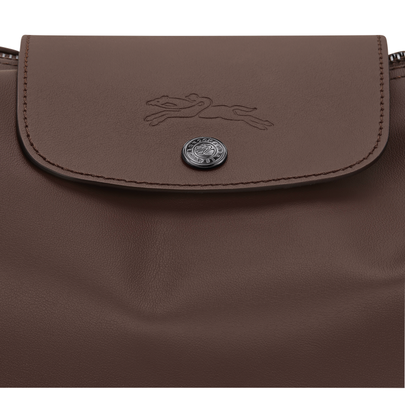 Le Pliage Xtra XL Hobo bag , Mocha - Leather  - View 5 of  5