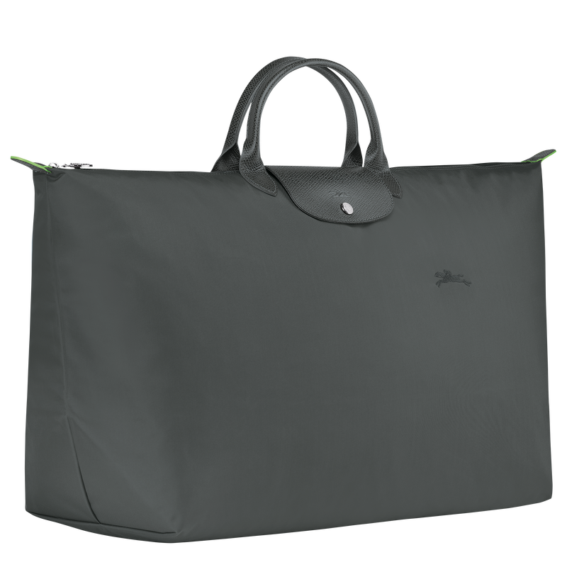 Le Pliage Green M Travel bag , Graphite - Recycled canvas  - View 3 of  7