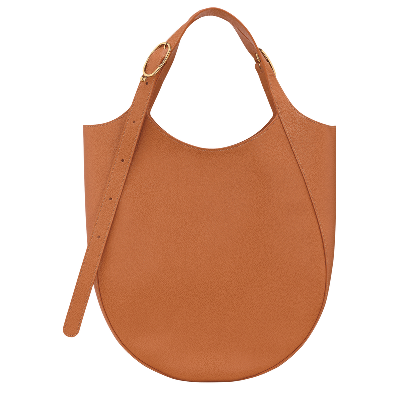 Le Foulonn&eacute; XL Tote bag , Amber - Leather  - View 4 of  6
