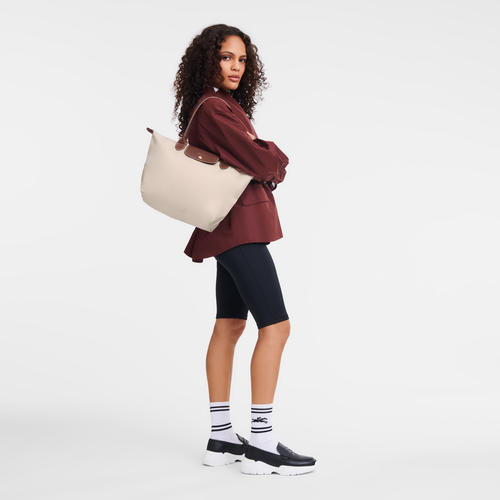 Le Pliage Original M Tote bag Paper Recycled canvas Longchamp TH