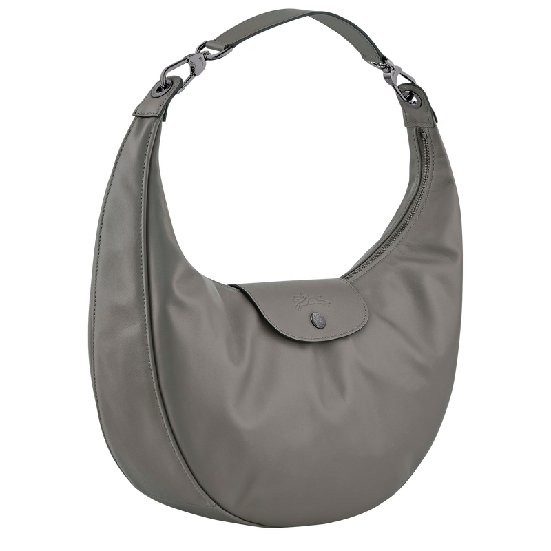Le Pliage Xtra L Shoulder bag , Turtledove - Leather  - View 2 of  5