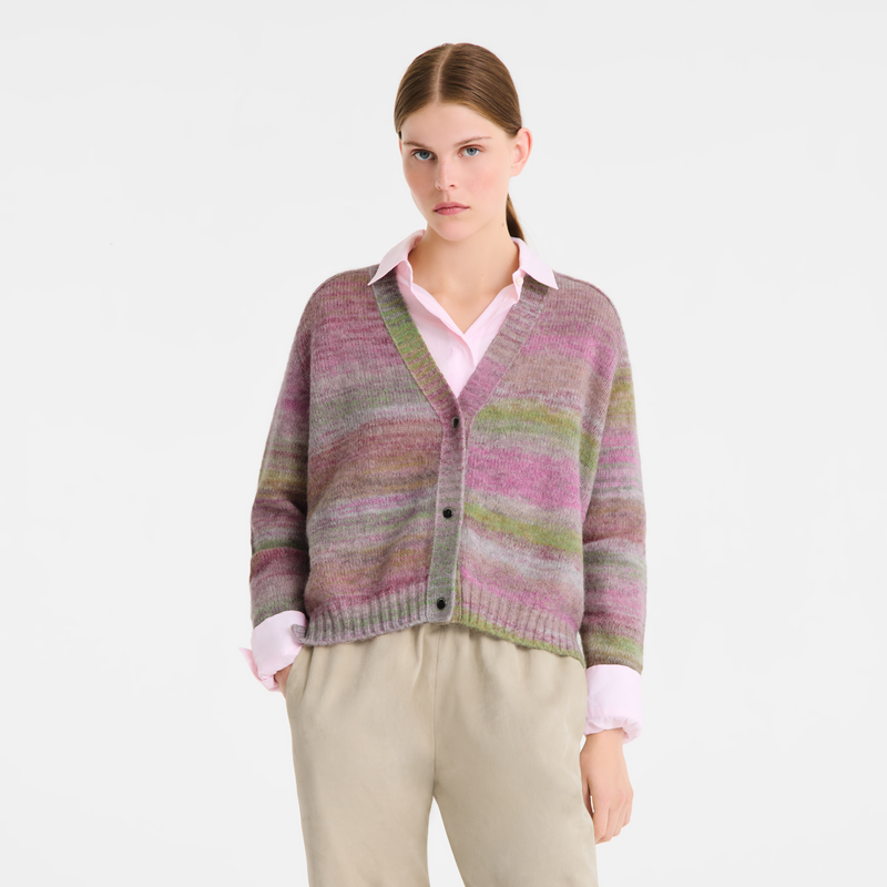 Cardigan , Rainbow - Knit  - View 4 of  5