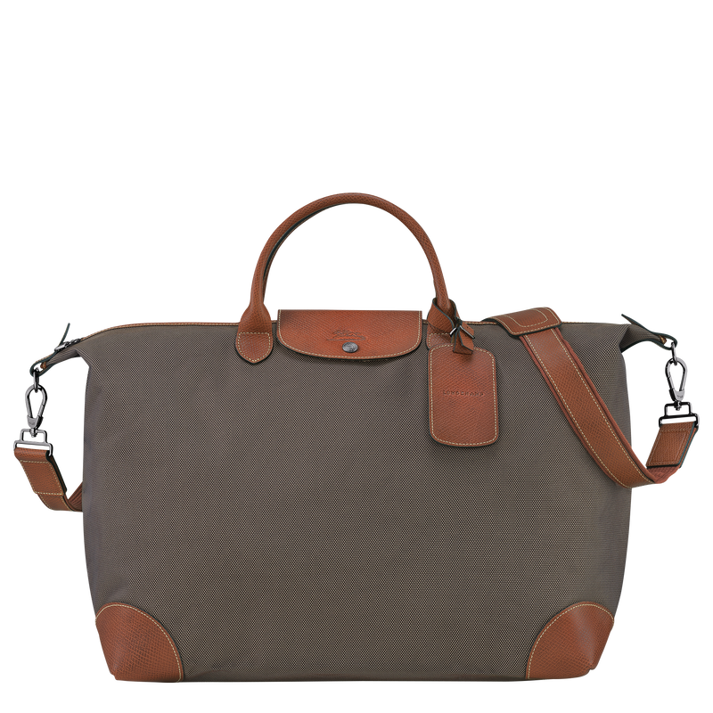 Boxford L Travel bag , Brown - Recycled canvas  - View 1 of  6