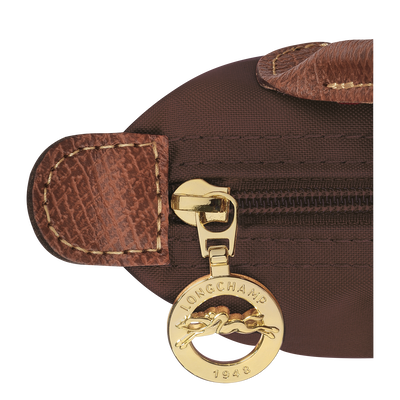 Le Pliage Original Pouch with handle, Ebony