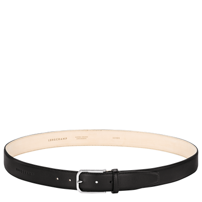 Longchamp Business Men's belt , Black - Leather
