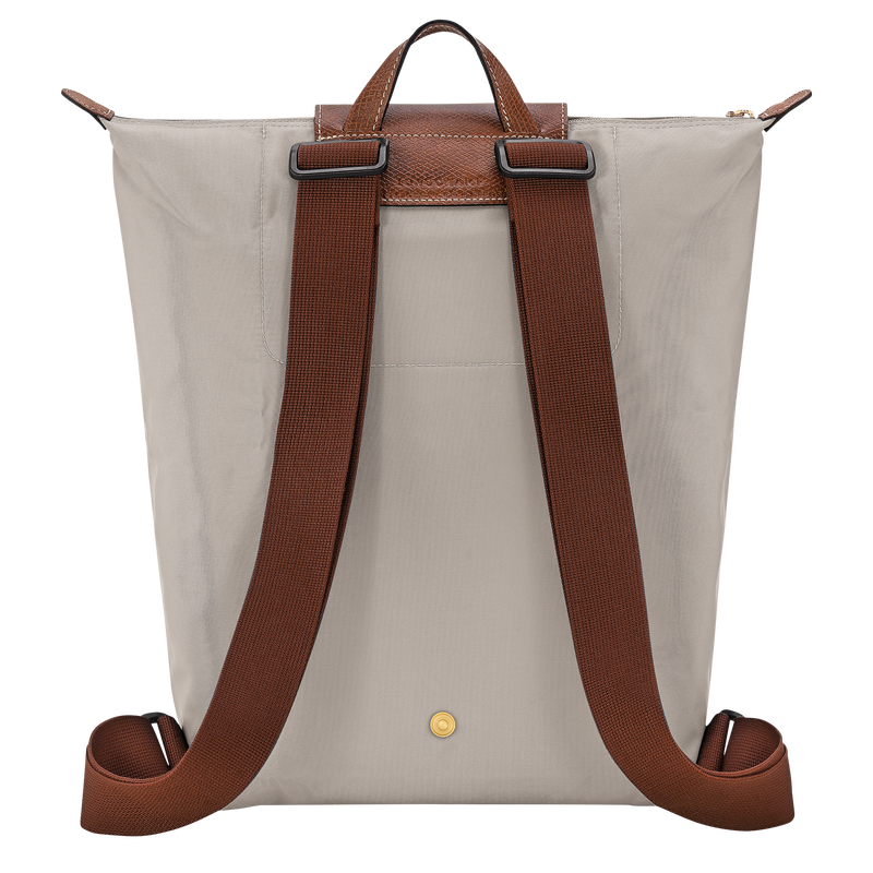 Le Pliage Original M Backpack , Pebble - Canvas  - View 3 of  6