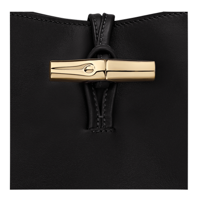 Le Roseau Hobo bag M, Black