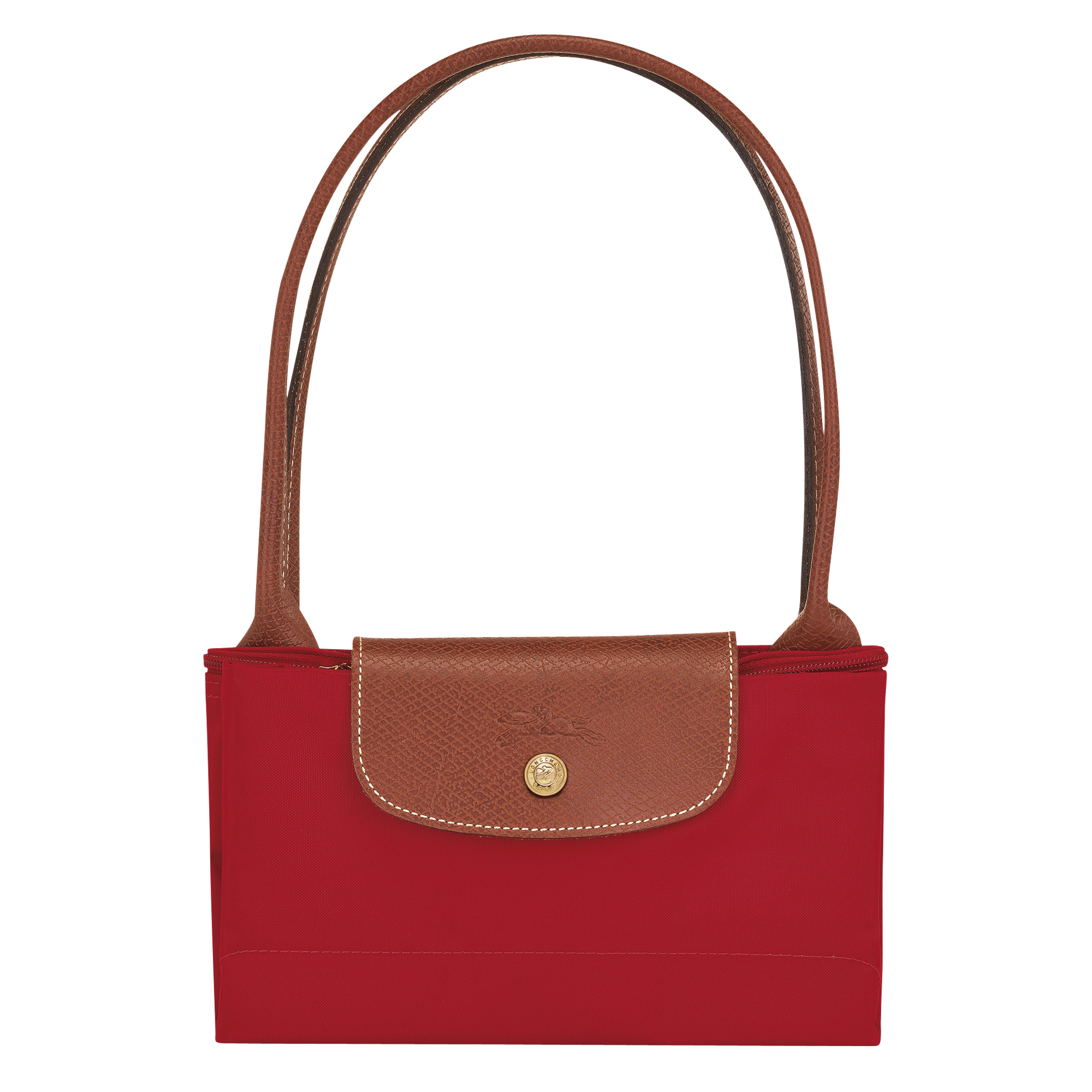 Longchamp Le Pliage Lgp Clutch Bag in Red