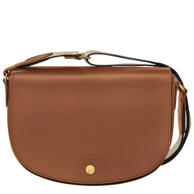 &Eacute;pure M Crossbody bag , Cognac - Leather