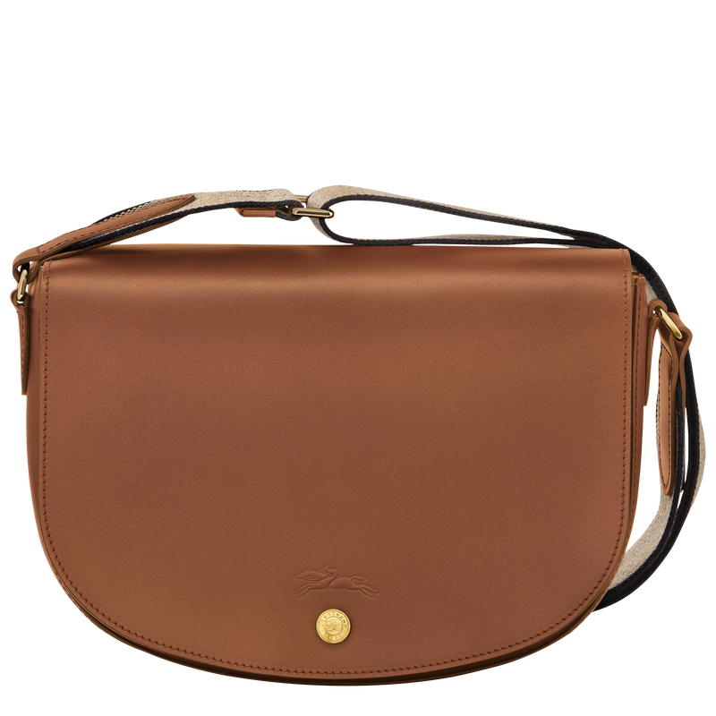 &Eacute;pure M Crossbody bag , Cognac - Leather  - View 1 of  6