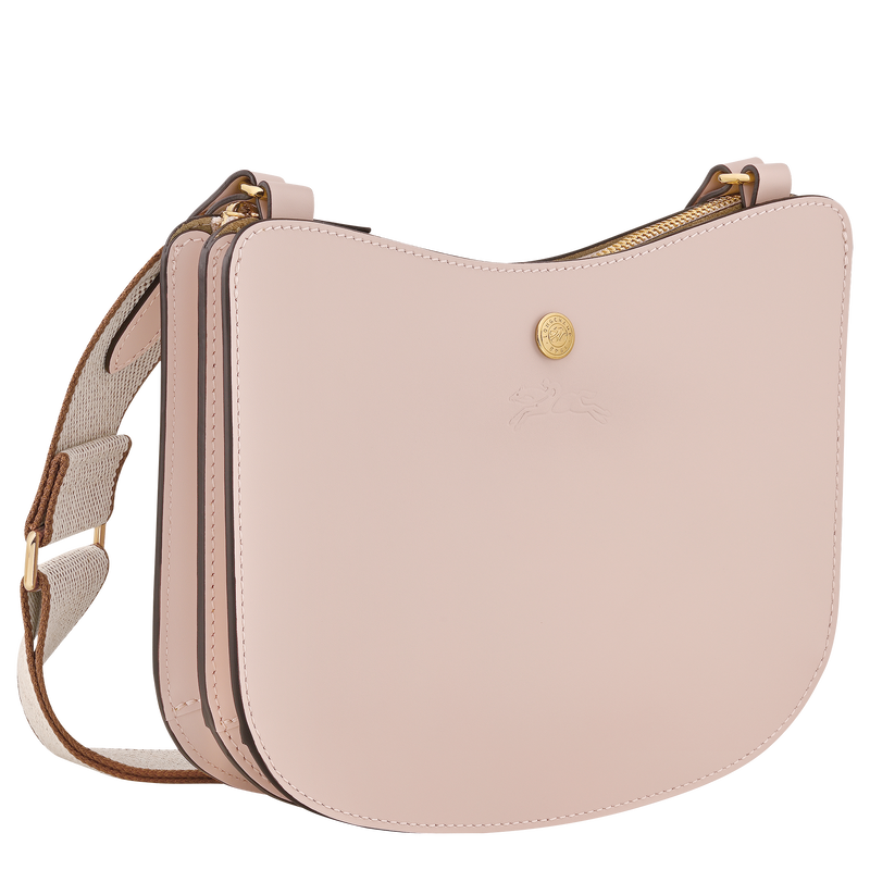 &Eacute;pure S Crossbody bag , Petal Pink - Leather  - View 3 of  6