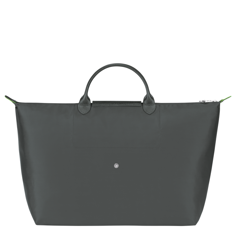 Le Pliage Green L Travel bag , Graphite - Recycled canvas  - View 4 of  6