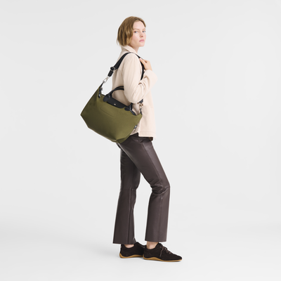 Le Pliage Energy L Handbag , Khaki - Recycled canvas