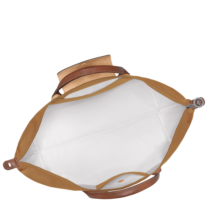 Le Pliage Original L Travel bag , Fawn - Recycled canvas  - View 5 of  7