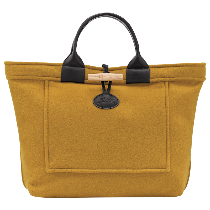 Le Roseau L Tote bag , Nutmeg - Canvas  - View 1 of  4