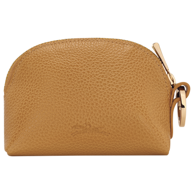 Le Foulonné Coin purse , Nutmeg - Leather