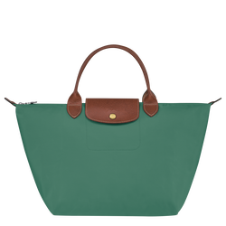 Le Pliage Original M Handbag , Sage - Recycled canvas