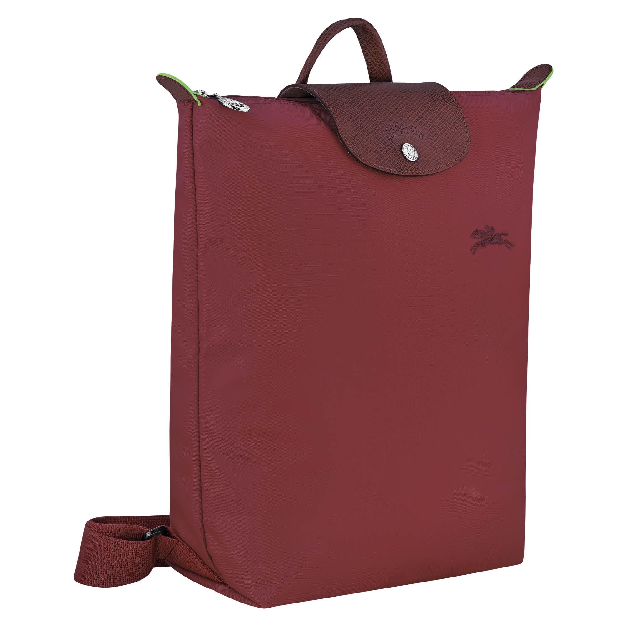 Backpack M, Pomegranate - View 3 of
7 - zoom in Le Pliage Green Backpack M, Pomegranate
