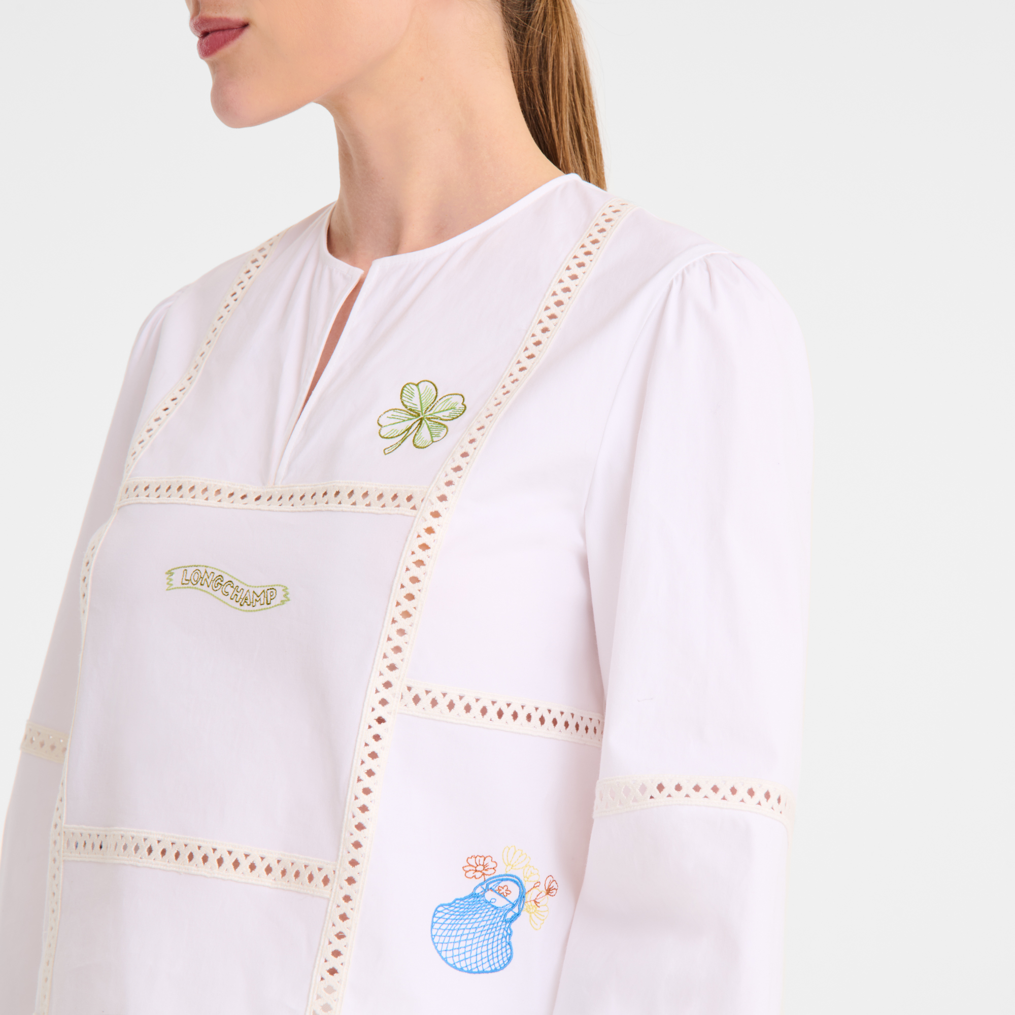 null Blouse, White