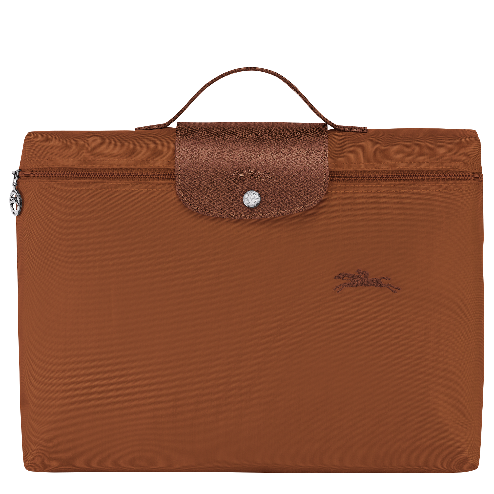Briefcase S, Cognac - View 1 of
7 - zoom in Le Pliage Green Briefcase S, Cognac
