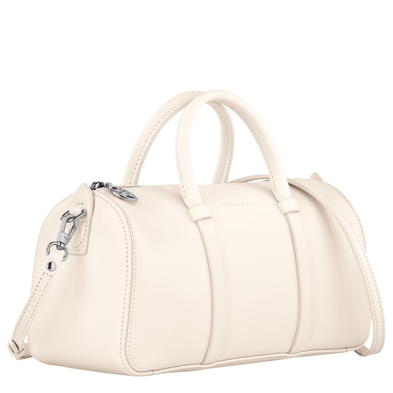 Daylong M Handbag , Ecru - Leather  - View 3 of  6