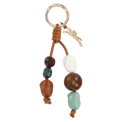 Le Pliage Xtra Key ring , Cashew - Leather