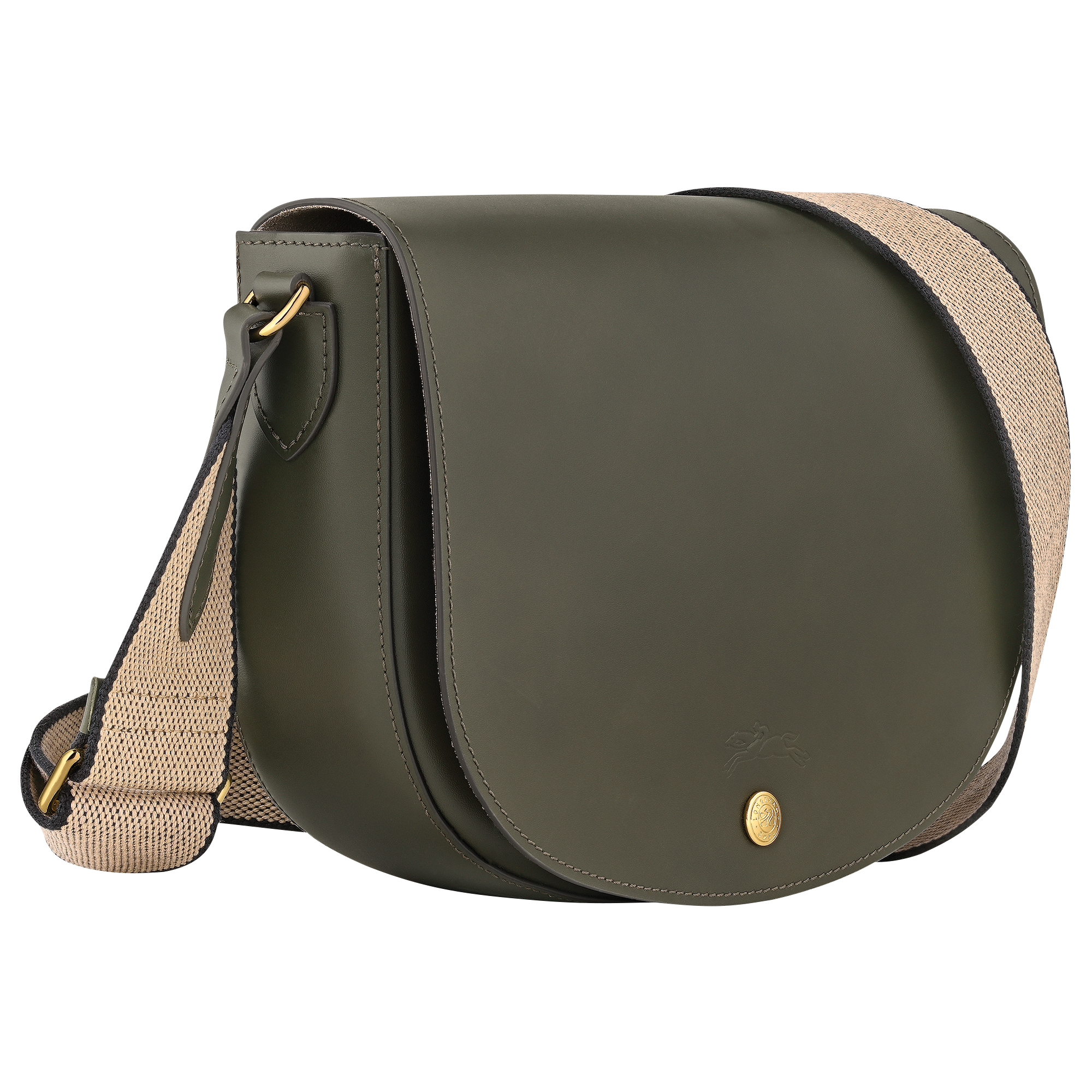 Crossbody bag M, Khaki - View 3 of
6 - zoom in Épure Crossbody bag M, Khaki
