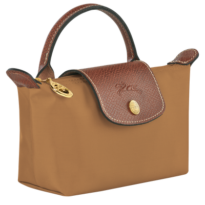 Le Pliage Original Pouch with handle, Fawn