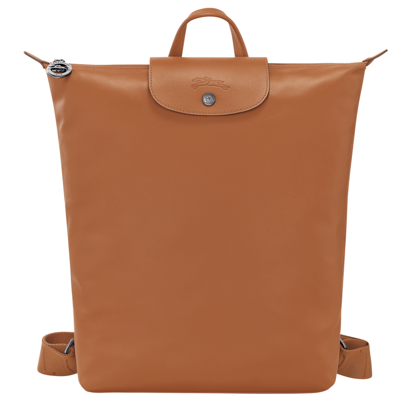 Le Pliage Xtra M Backpack , Cashew - Leather  - View 1 of  5