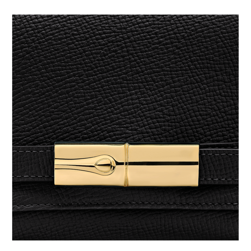 Le Smart S Crossbody bag , Black - Leather  - View 6 of  6
