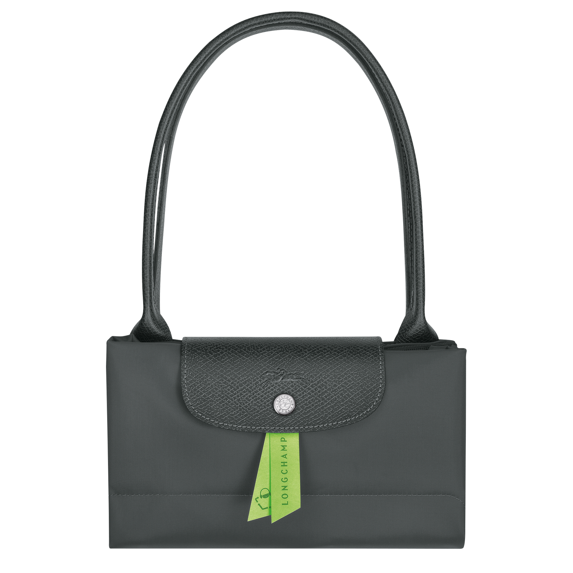 Le Pliage Green Tote bag L, Graphite