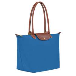 Le Pliage Original L Tote bag , Cobalt - Recycled canvas
