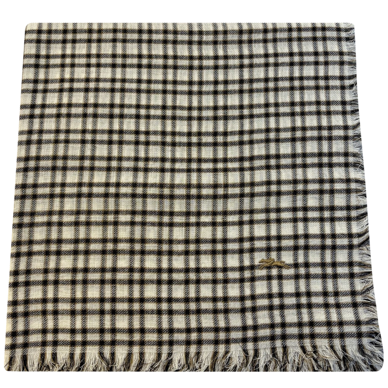 Portobello Scarf , Ecru - Wool  - View 2 of  2