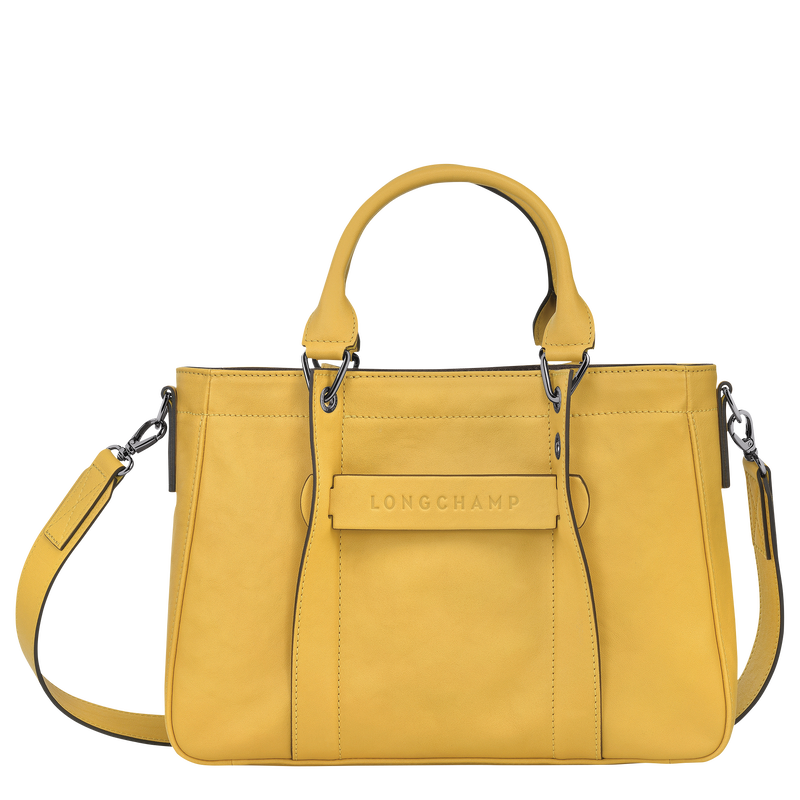 Sac top jaune longchamp