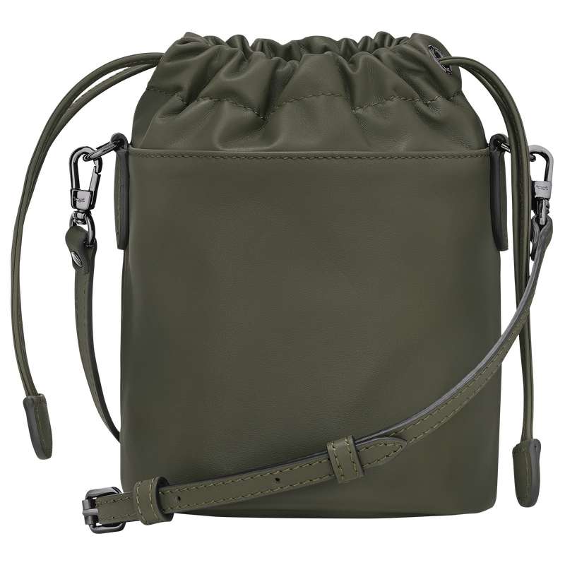 Le Pliage Xtra XS Bucket bag , Fir - Leather  - View 4 of  6