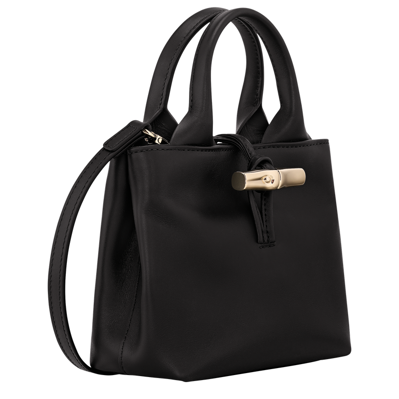 Le Roseau XS Handbag , Black - Leather  - View 3 of  7