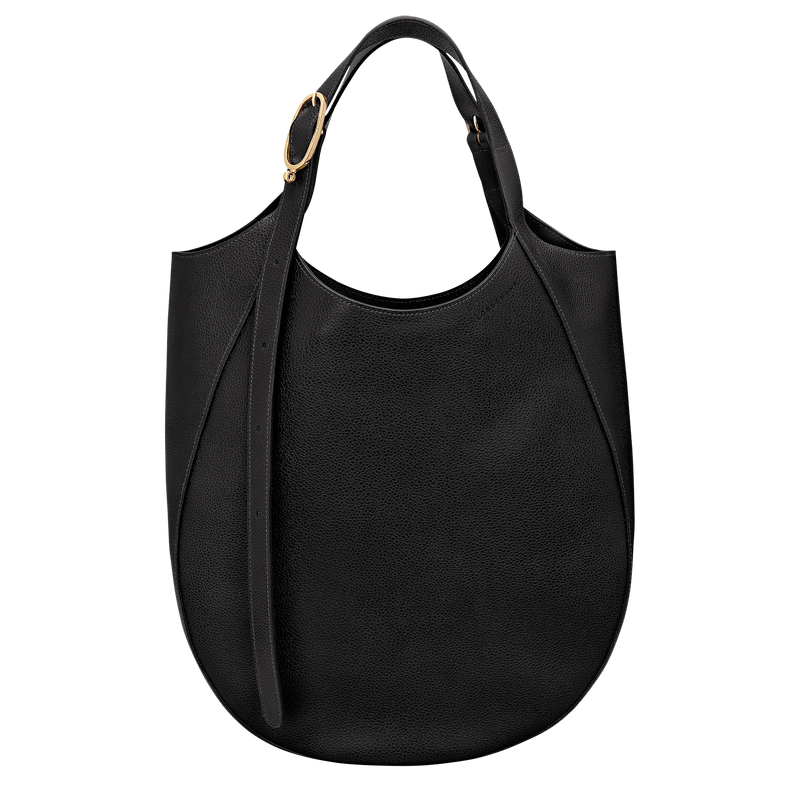 Le Foulonné XL Tote bag , Black - Leather  - View 1 of  2