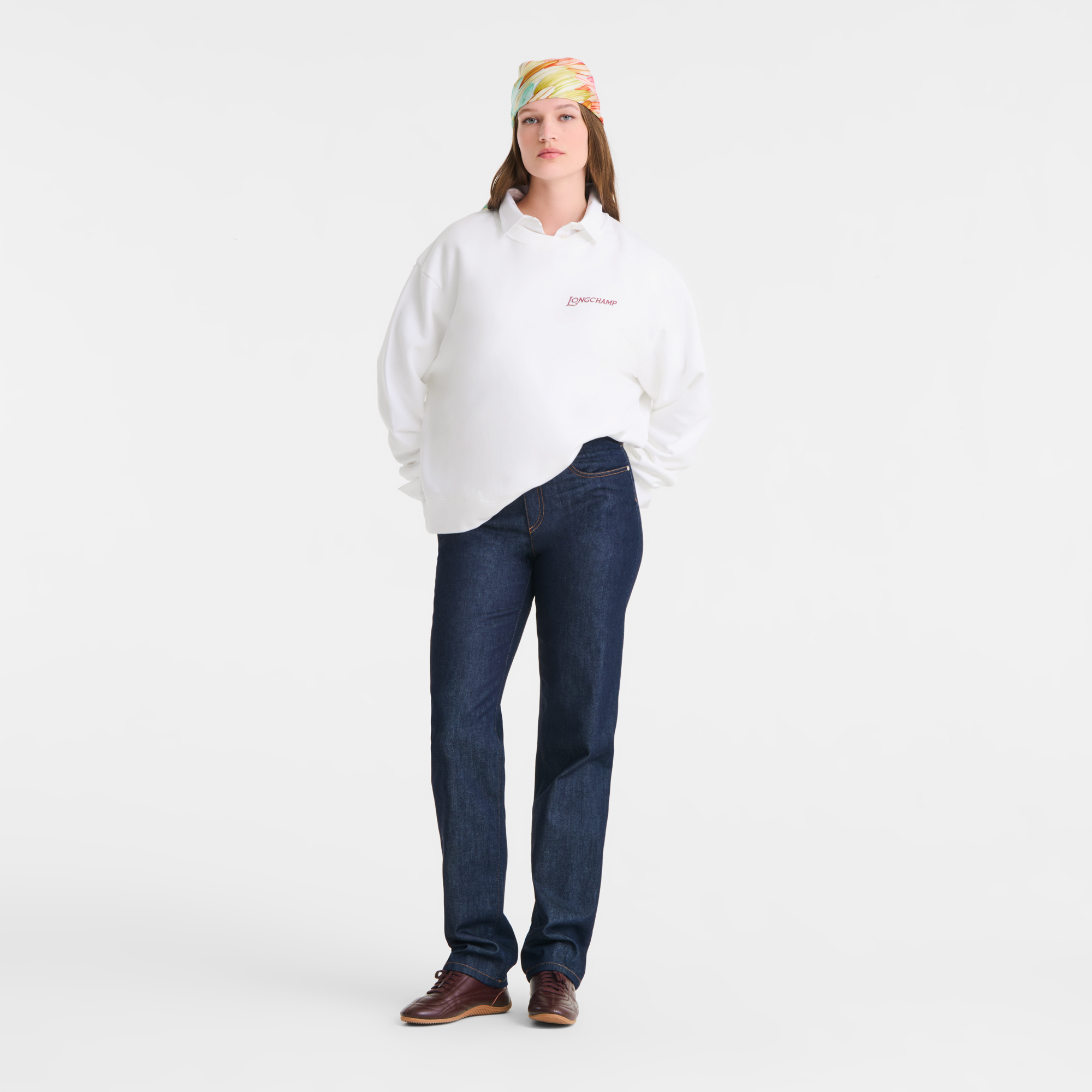 null Sweatshirt, White