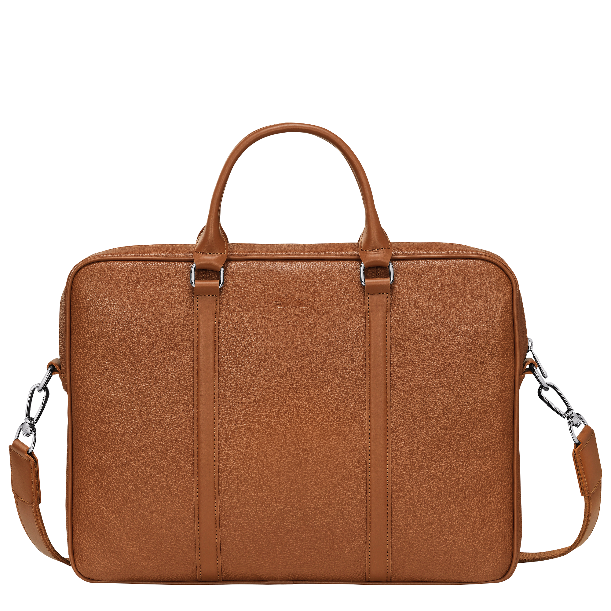Le Foulonn&eacute; Briefcase XS, Caramel