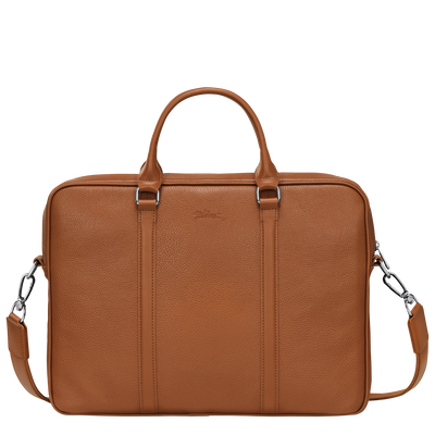Le Foulonn&eacute; Briefcase XS, Caramel