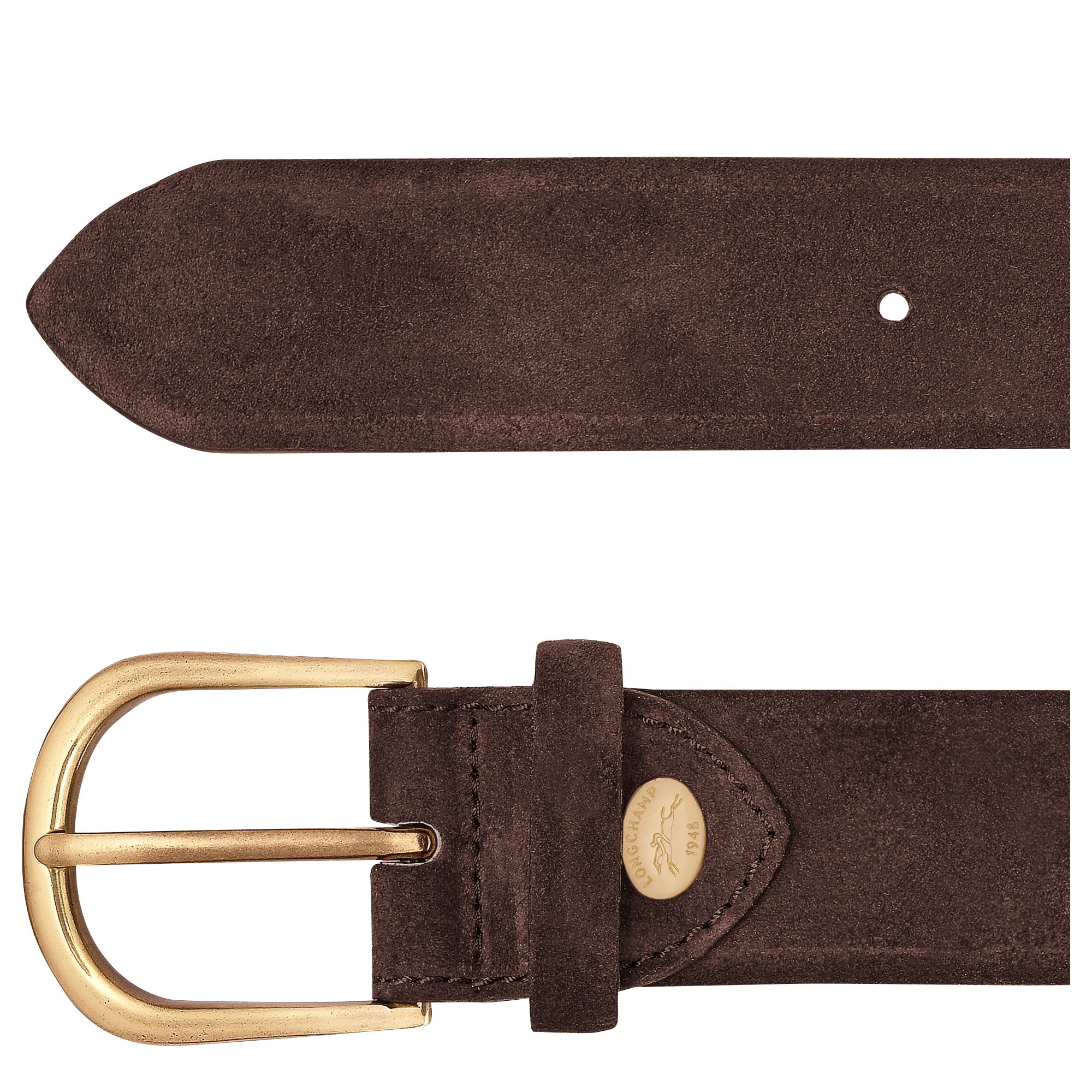 French Charm Men's belt, Mocha