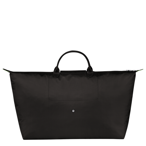 Le Pliage Green M Travel bag , Black - Recycled canvas - View 4 of  7