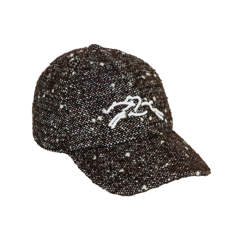 Hat , Mocha - Tweed  - View 2 of  3